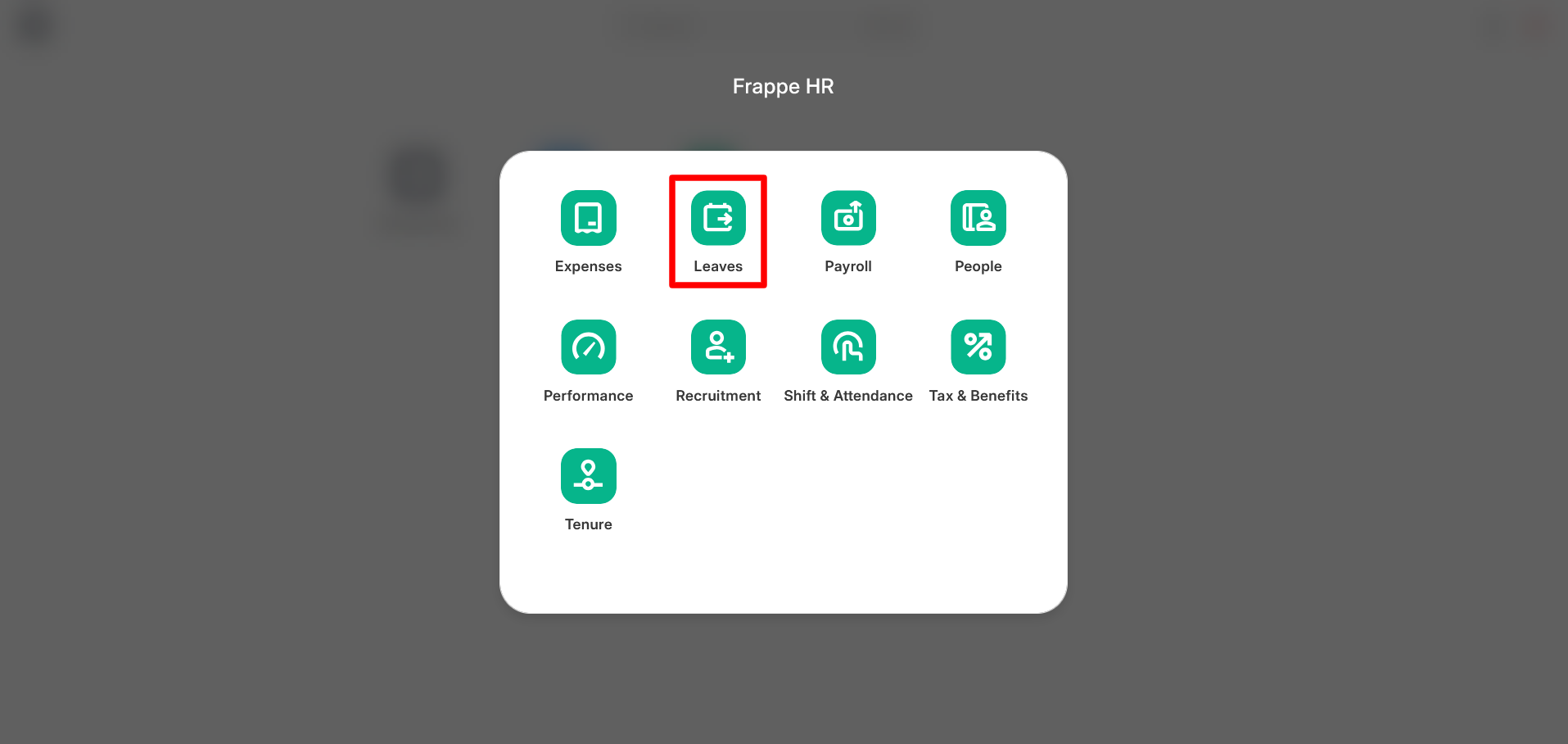 Select HR Module