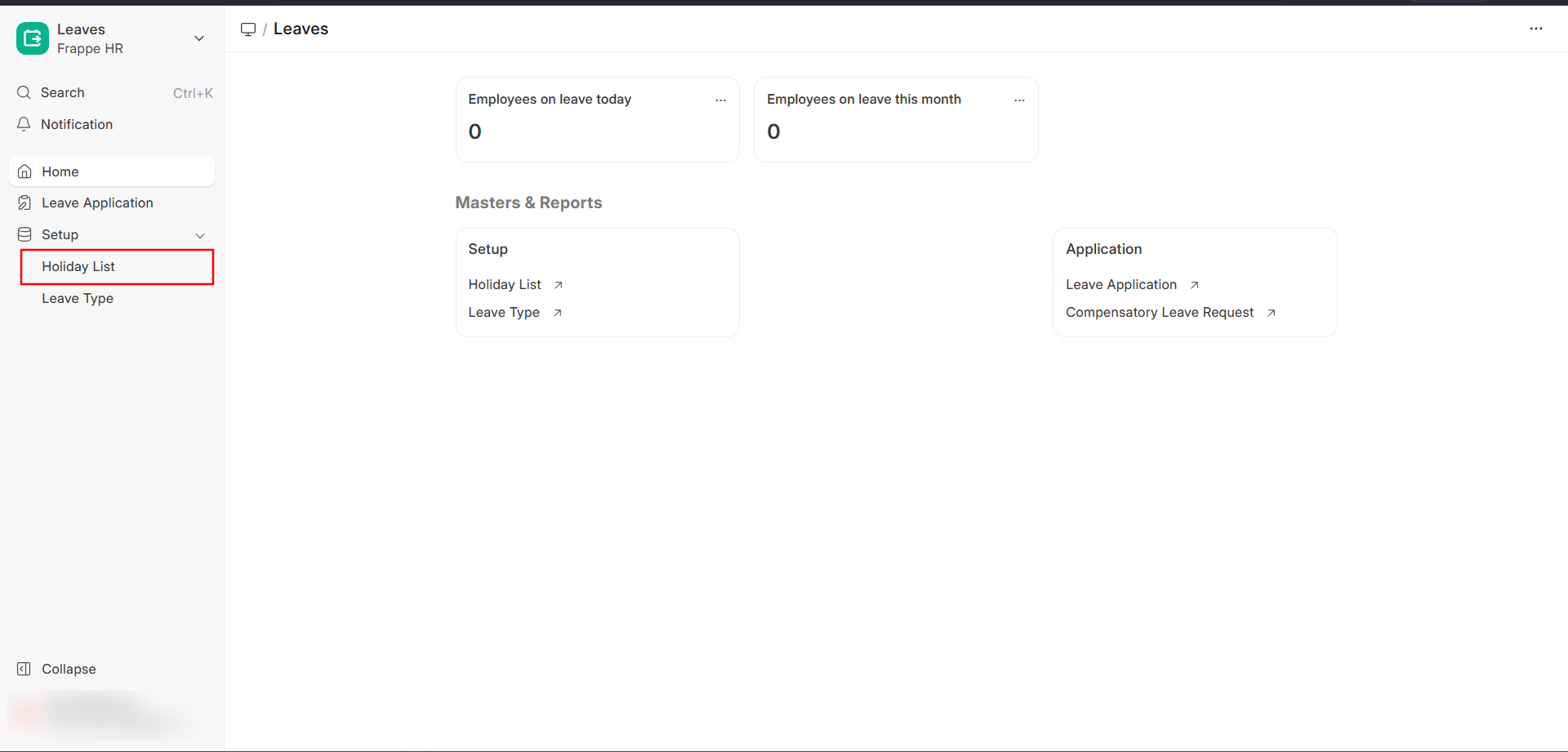 Select HR Module