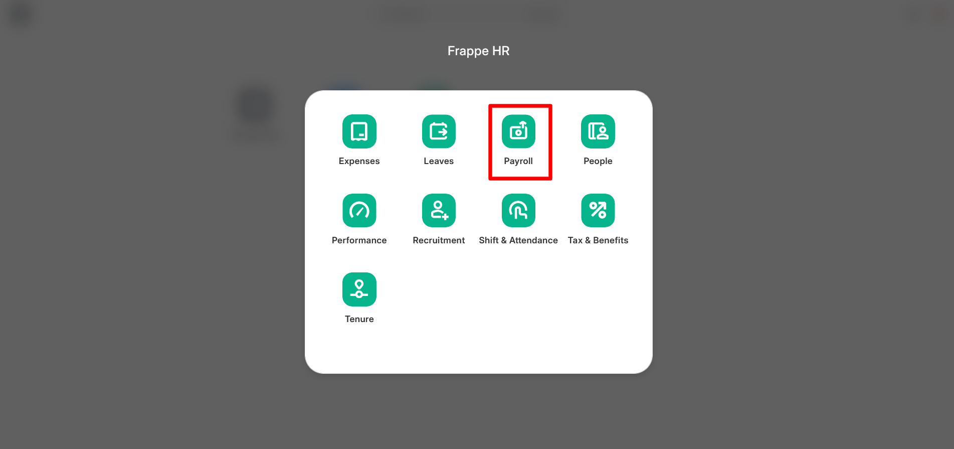 Select HR Module