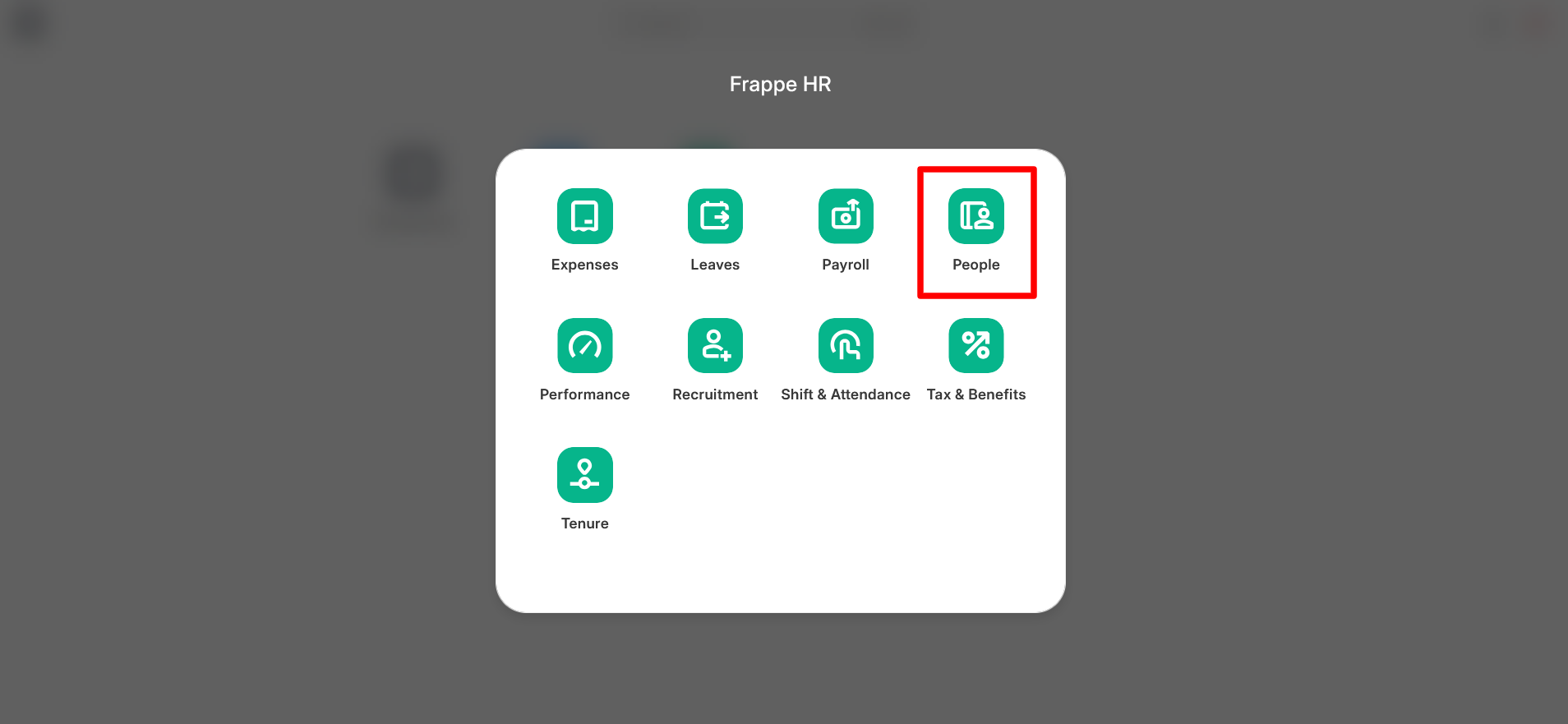 Select HR Module